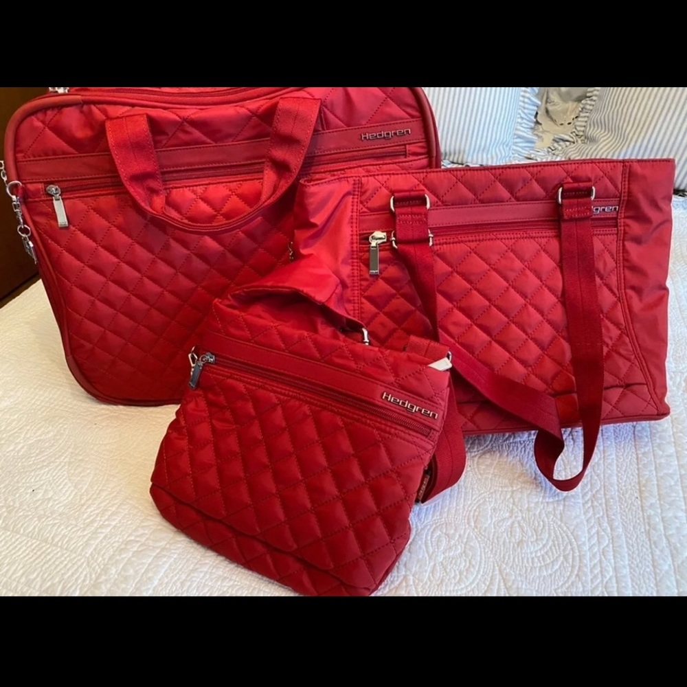 Hedgren computer bag set